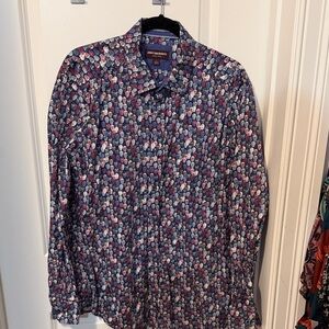 Johnston & Murphy Candy Skull Shirt